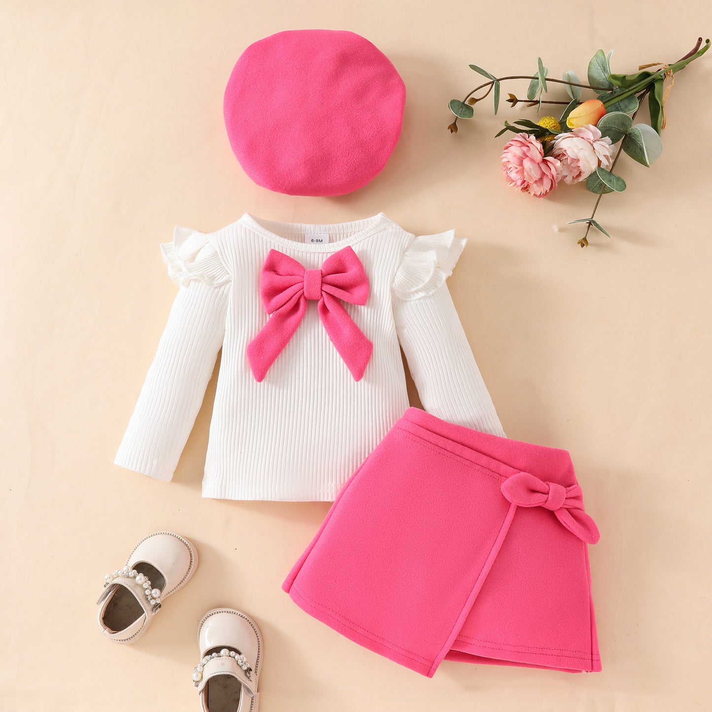 LittleMaylah™ Christmas Fashion Girl 3-Piece Outfit