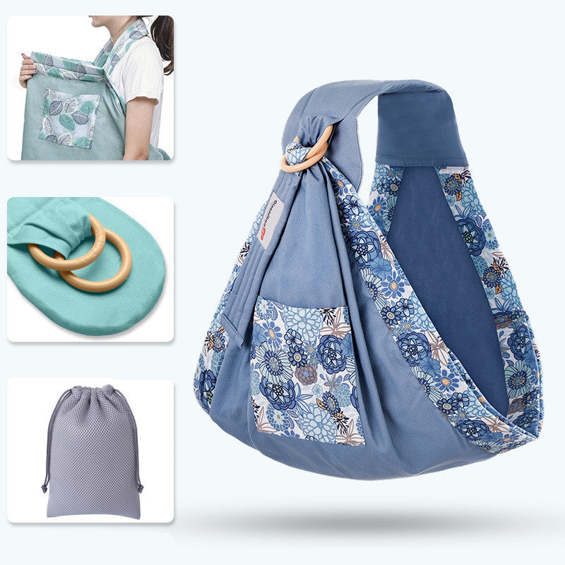 LittleMaylah™ Soft Baby Wrap Carrier – Adjustable Infant Sling & Nursing Cove