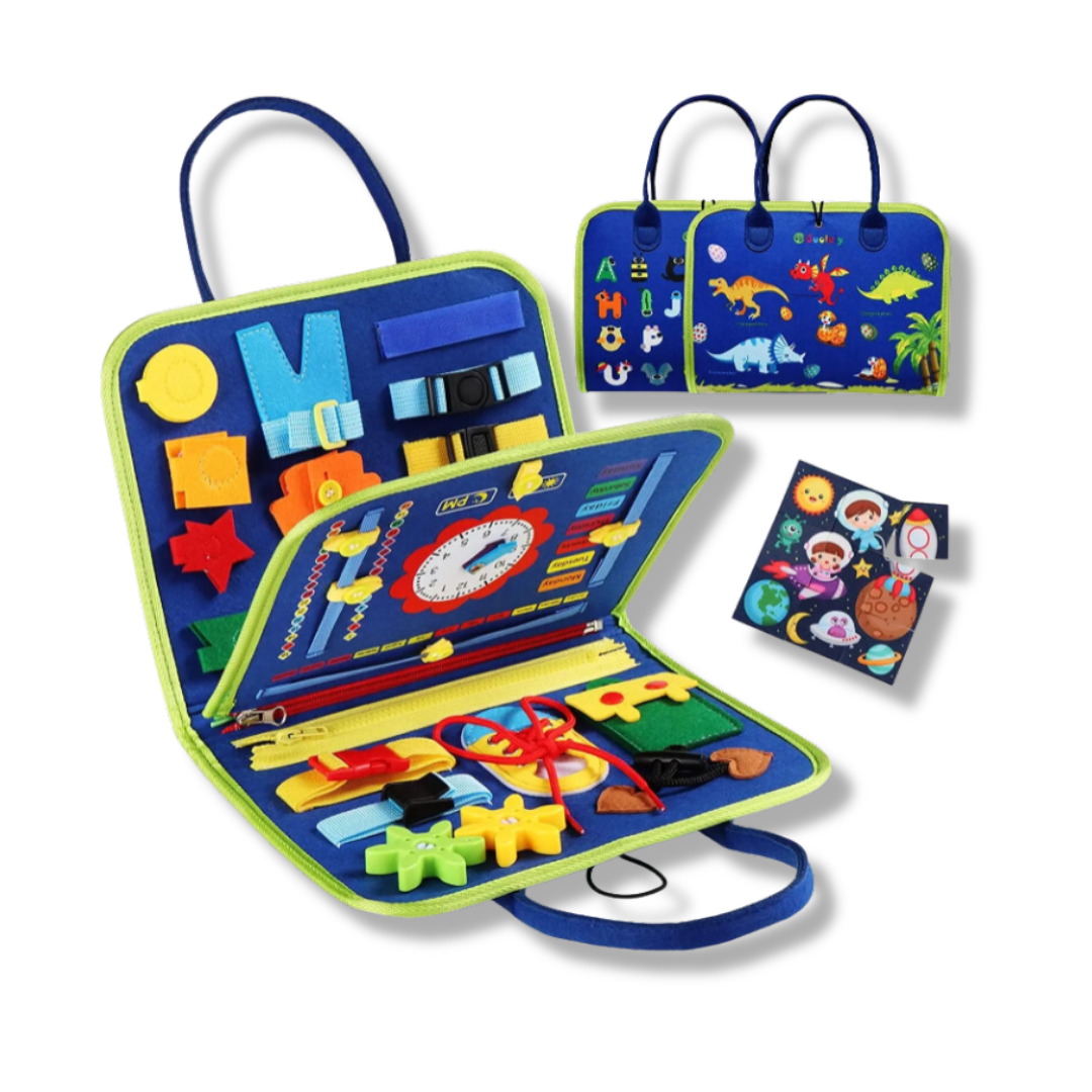 LittleMaylah Toddler Montessori Busy Board