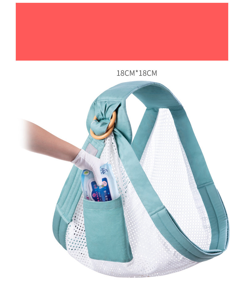 LittleMaylah™ Soft Baby Wrap Carrier – Adjustable Infant Sling & Nursing Cove