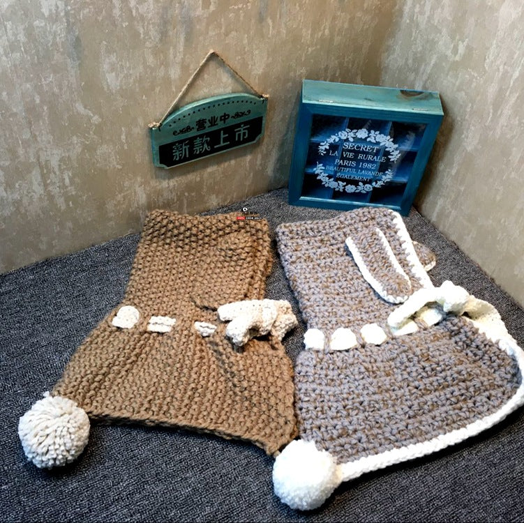 LittleMaylah™ Girls Hats scarf Handmade
