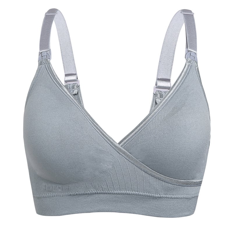 Large Size Front Button Breastfeeding Bra For Pregnant And Lying-In Women