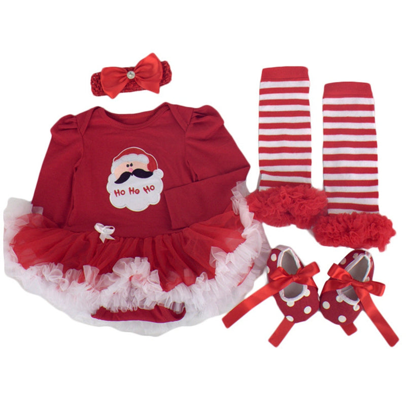 LittleMaylah™ Four-Piece – Baby’s First Christmas