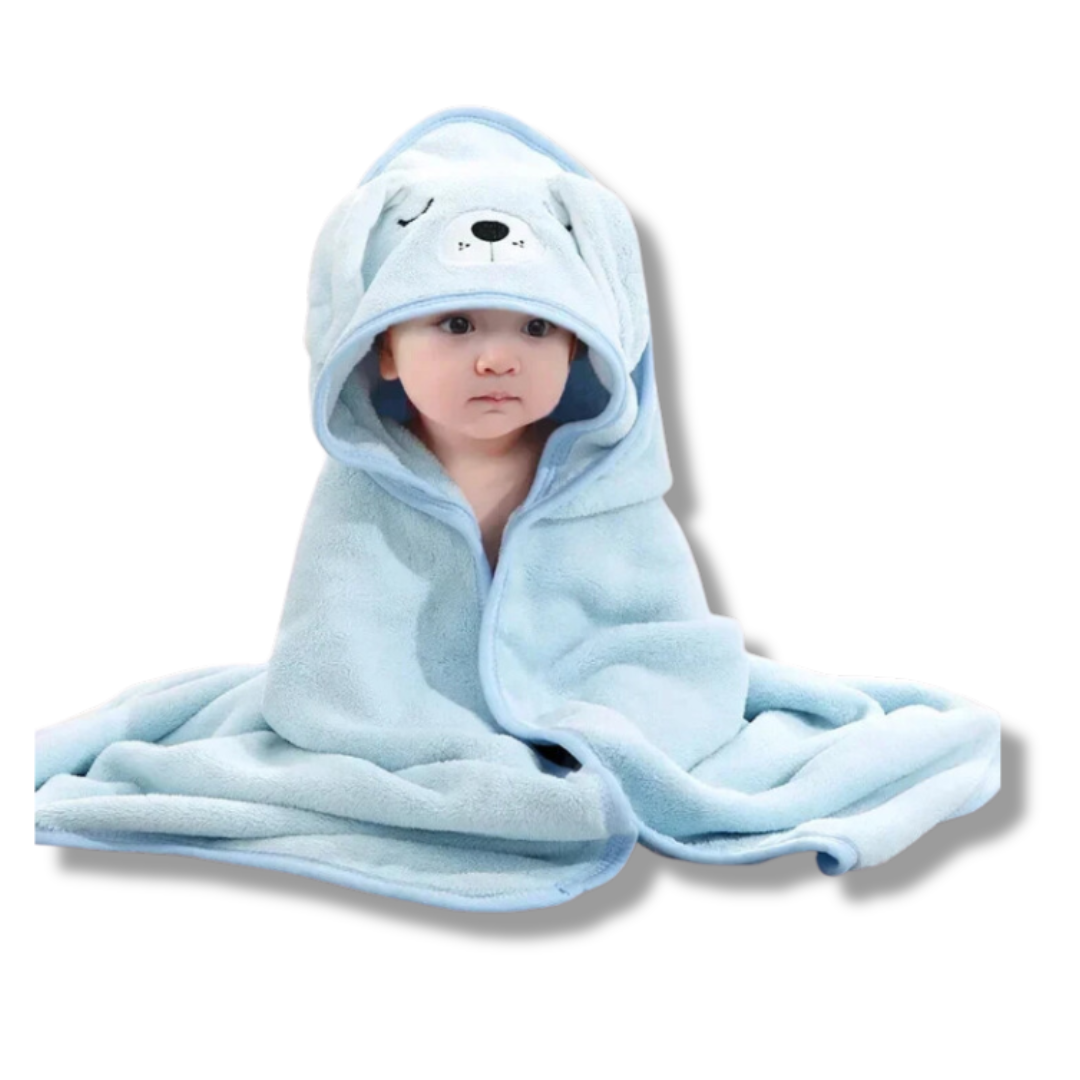 LittleMaylah Baby Towel Blanket 80x80