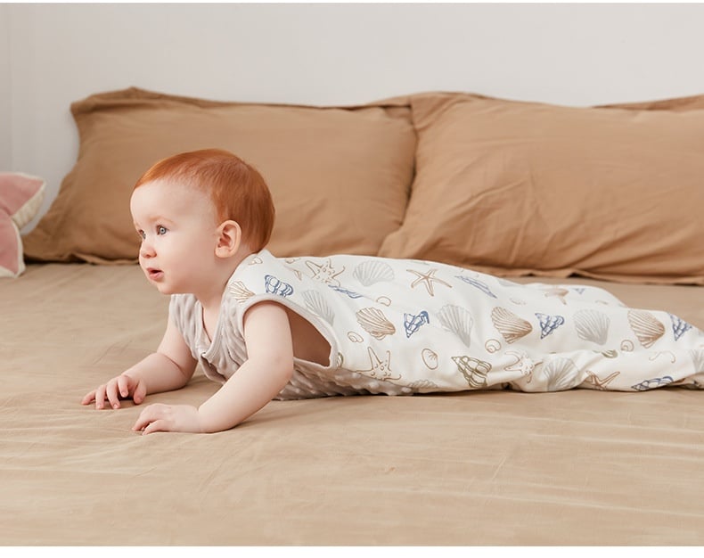 Maisie™ Pure Cotton Newborn Baby Supplies Vest-style Baby Sleeping Bag