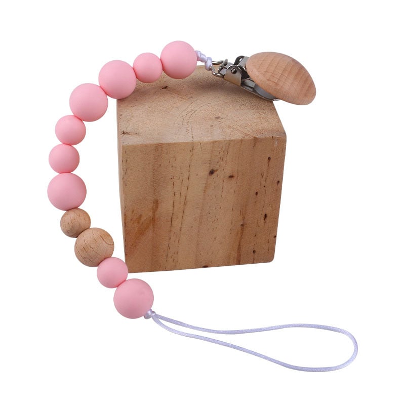 Pacifier Clip Silicone Nipple Chain