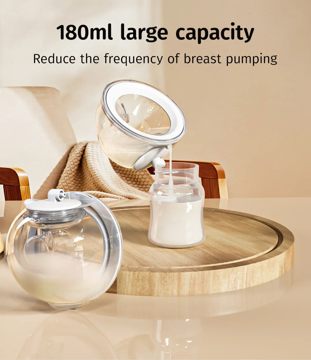 UltraSlim™ Hands-Free Breast Milk Extractor – Quiet, Wearable, Powerful.