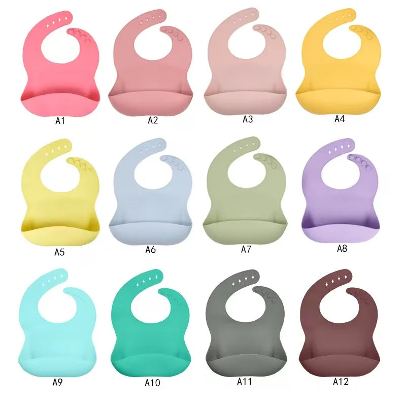 LittleMaylah™ Square Suction Silicone Baby Feeding Plate – Safe, Easy, Joyful Mealtime