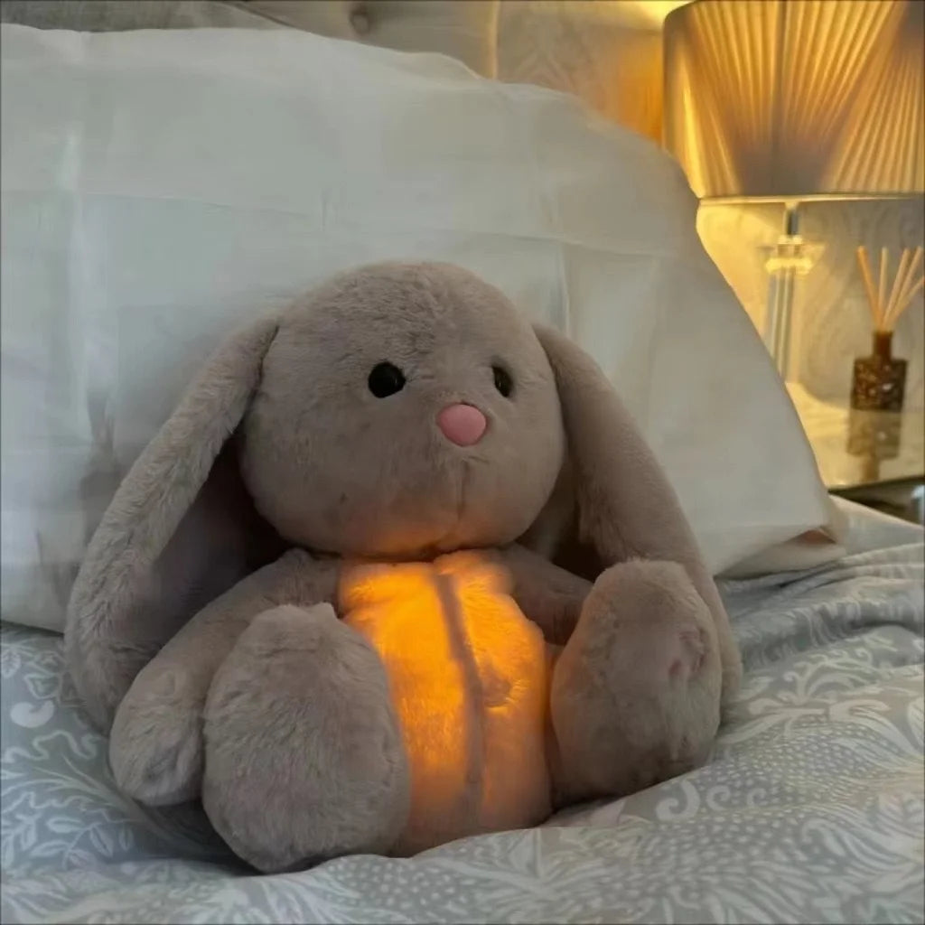 BreathSync™ Calming Plush Companion – Realistic Breathing & Soothing Glow