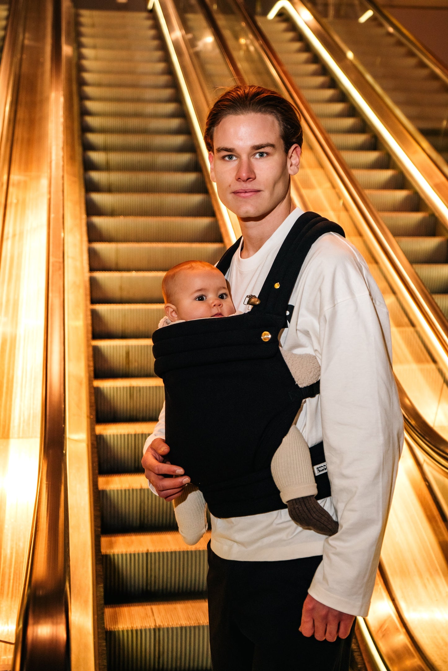 LittleMaylah™ Baby carrier - Organic Black