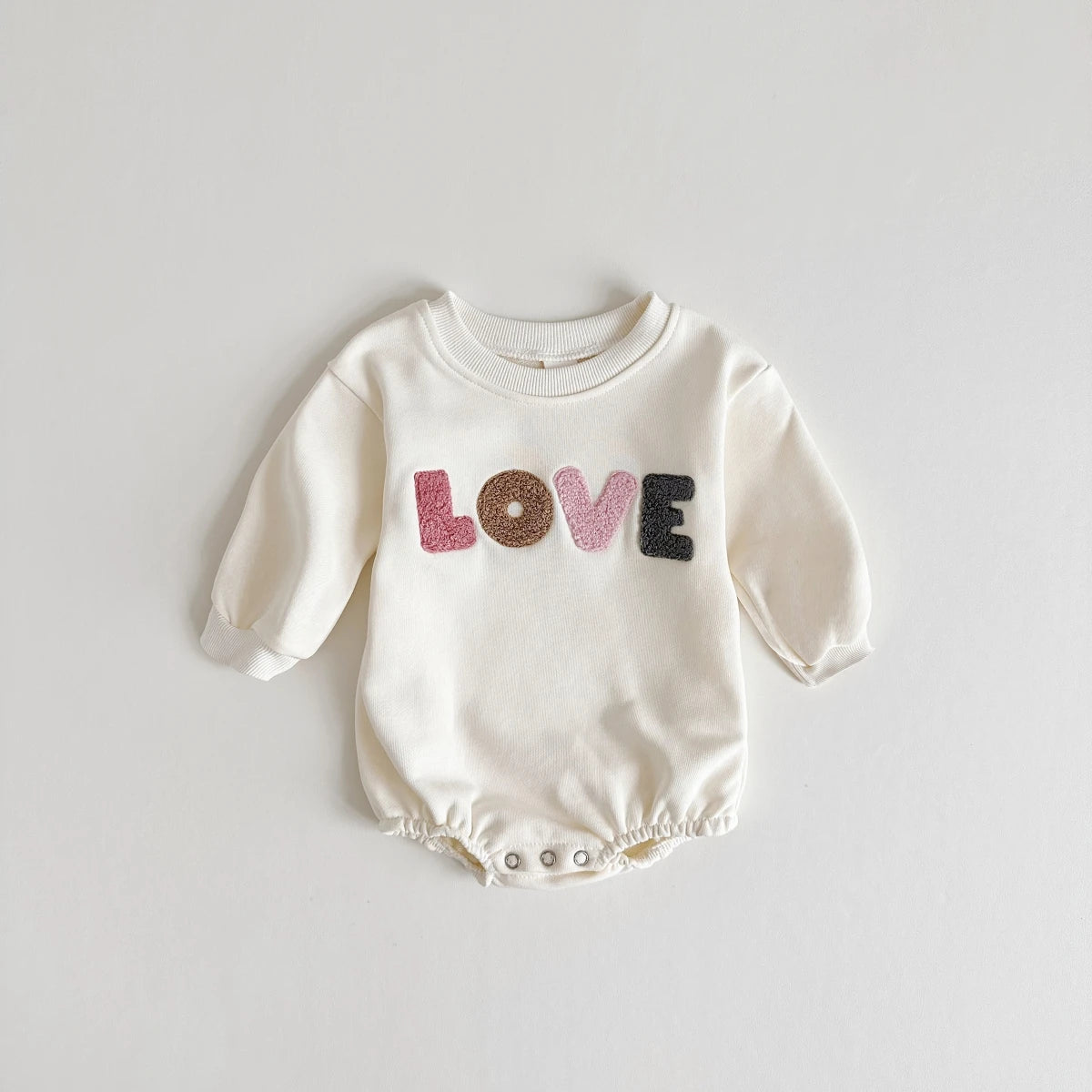 Jumpsuit LOVE Embroidery Soft Cotton