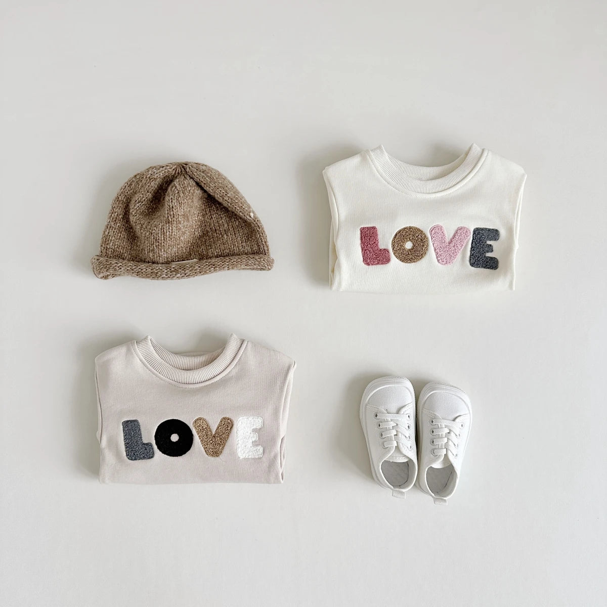 Jumpsuit LOVE Embroidery Soft Cotton