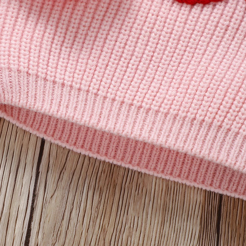 LittleMaylah™ Baby Cherry Knit Sweater
