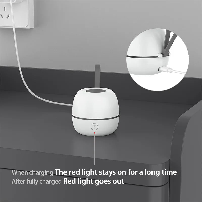 Portable Pacifier Disinfection Box Travel Rechargeable Pacifier Disinfection Box Cleans Within 180 Seconds