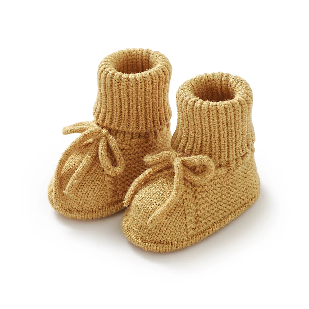 LittleMaylah™ Knitted Baby Booties (0–18M) Soft, cozy, and adorable knitted baby shoes for newborn boys and girls. Perfect for keeping tiny feet warm and stylish. Ideal for everyday wear or as a baby shower gift.