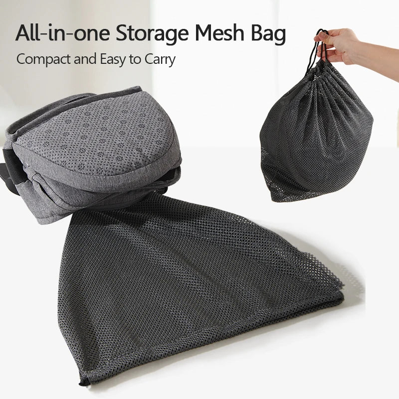 LittleMaylah™ Advanced Foldable Baby Carrier – Ergonomic Lightweight Hipseat with Adjustable Waistband