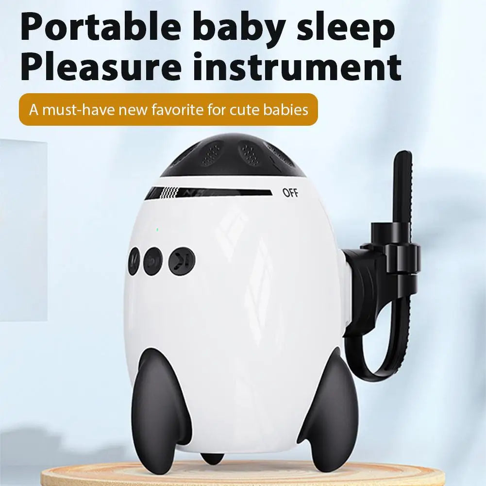 LittleMaylah™ Baby Stroller Rocker | Portable Automatic Infant Swing Sleep Soother with White Noise & Bluetooth