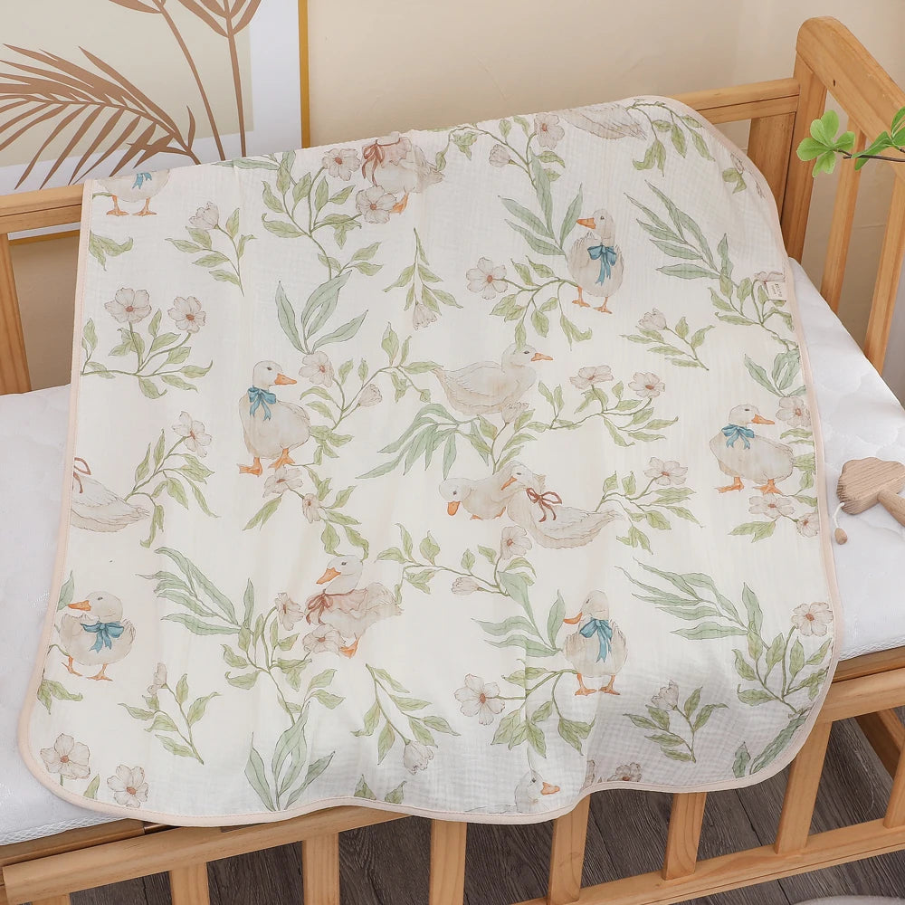 LittleMaylah baby bath towel pure cotton | soft children's blanket absorbent