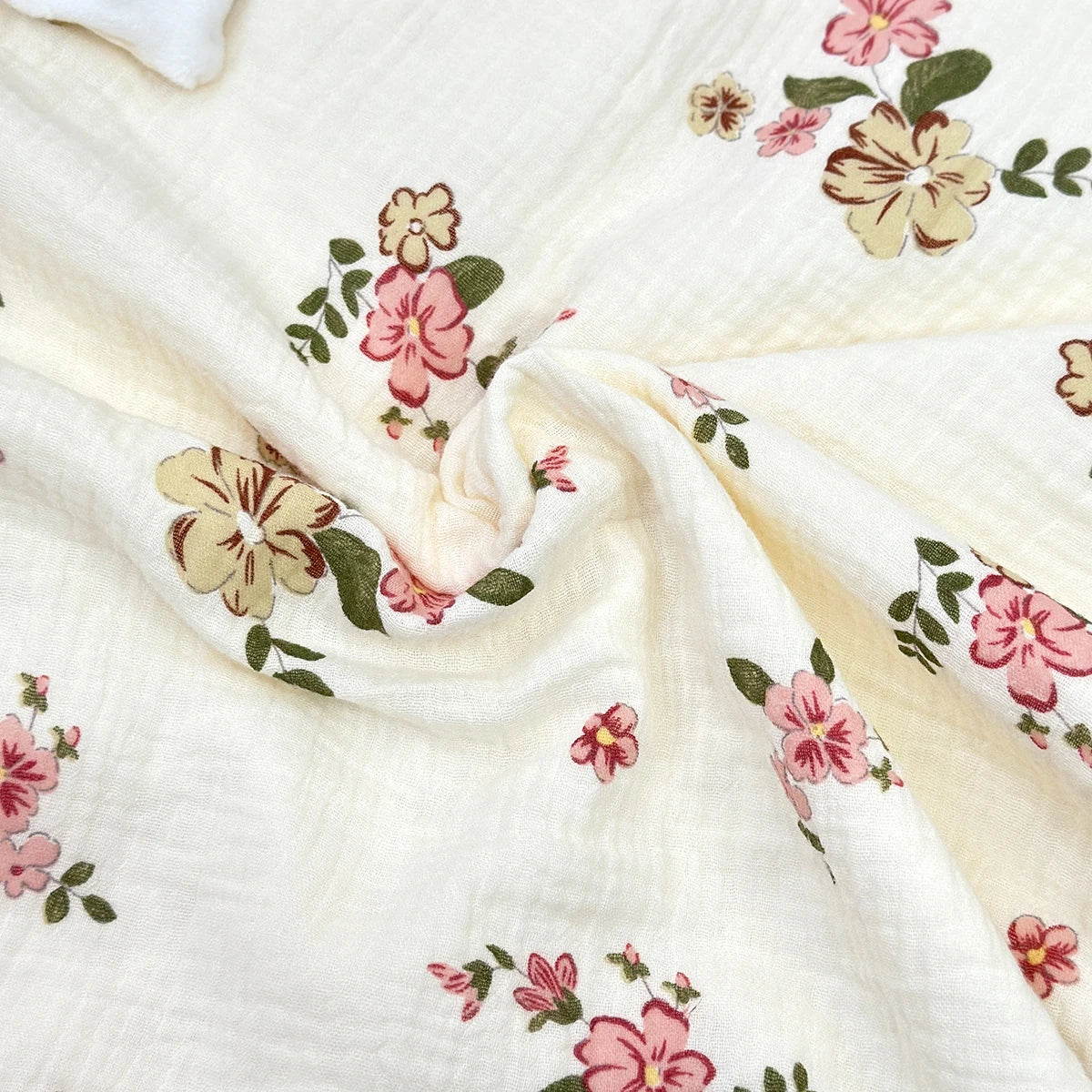 Winter Baby Blanket & Swaddling Newborn Thermal Soft Fleece Blanket Flowers Bedding Cotton Quilt Infant Bedding Swaddle Wrap