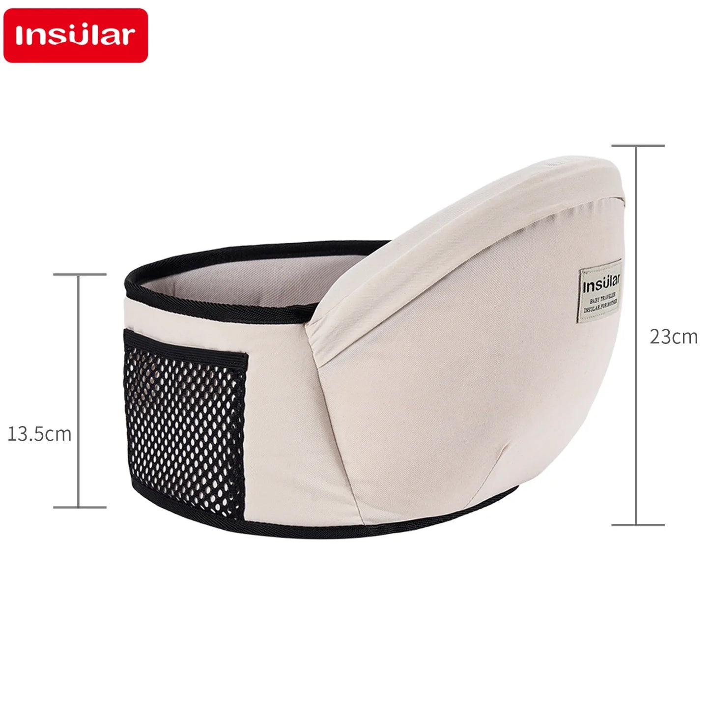 LittleMaylah Baby Carrier Waist Stool – Adjustable Hipseat Carrier for Infants & Toddlers