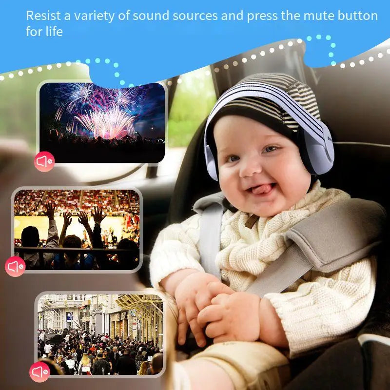 LittleMuffy Cozy Kids Noise-Canceling Earmuffs