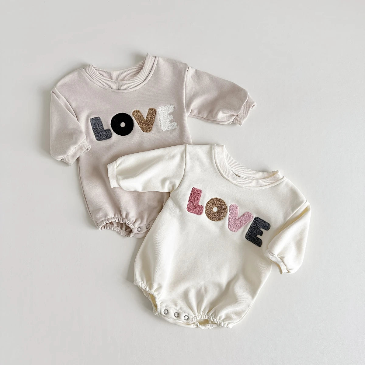Jumpsuit LOVE Embroidery Soft Cotton