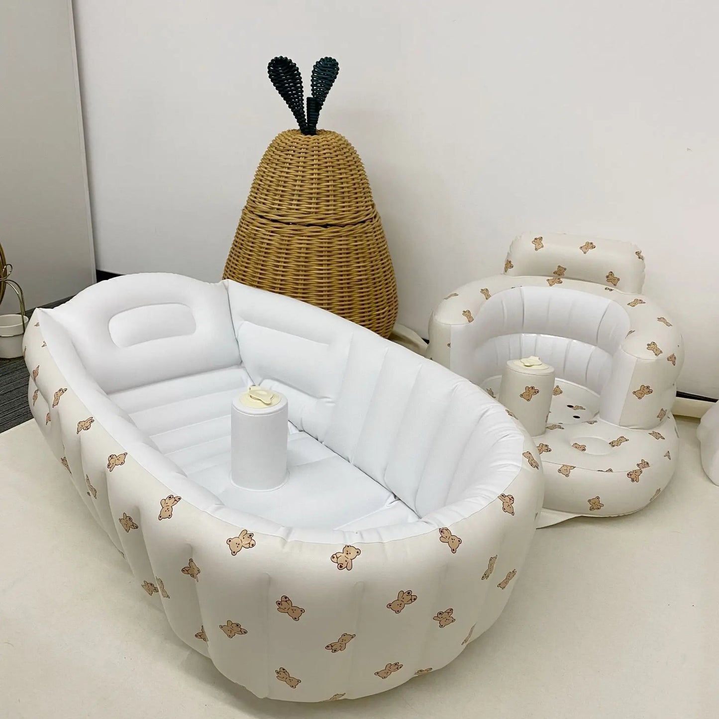LittleMaylah™ Baby Inflatable Bathtub & Pool – Portable Newborn & Kids Outdoor Bath