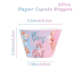 Gender Reveal Party Disposable Tablecloth Boy or Girl Baby Shower Decor Newborn Table Cover Gender Reveal Party Supplies