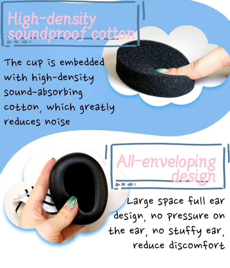 LittleMuffy Cozy Kids Noise-Canceling Earmuffs