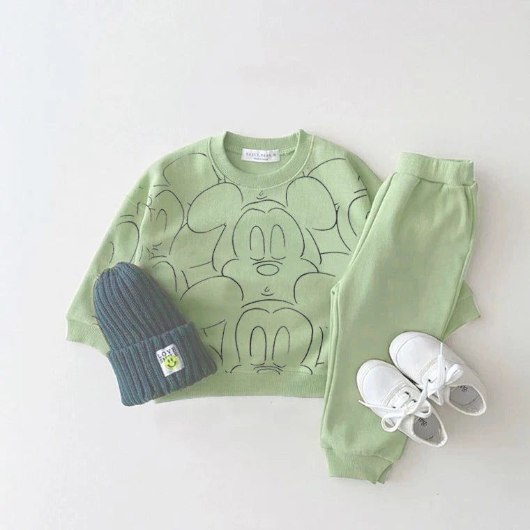 LittleMaylah™ Tracksuit Printed Clothes Color Sets