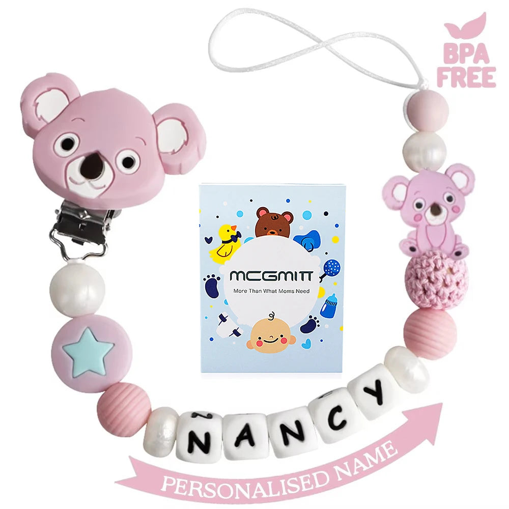 TYRY.HU Silicone Beads Supports Customized English Letter Names Please make a note or contact the seller before placing an order