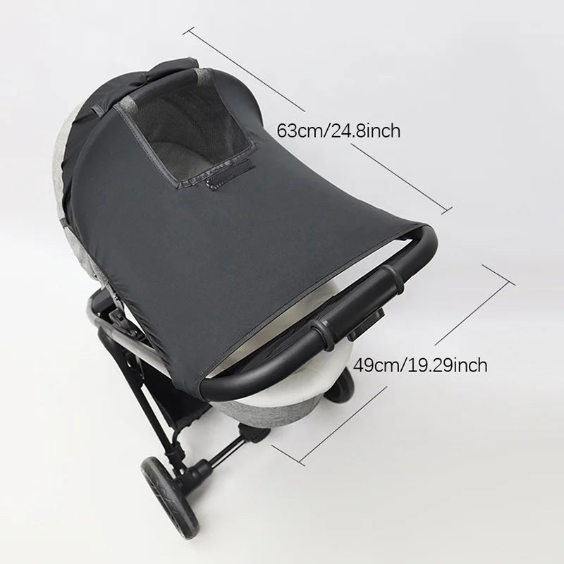 Stroller Sunshade* Shed Children'S Car Sunscreen Cover Uv-Proof Rain-Proof Accessories Commonly Used