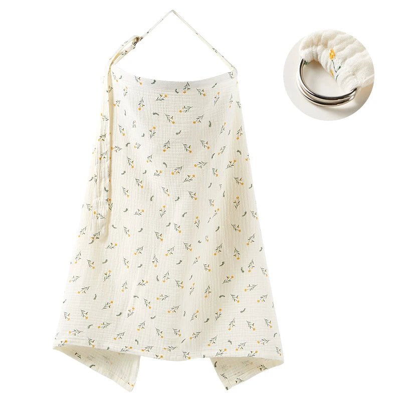 LittleMaylah™ Breastfeeding Nursing Cover Baby Feeding Cloth Privacy Breast Feeding Blanket Baby Feeding Cloth Privacy Breast Feeding Blanket