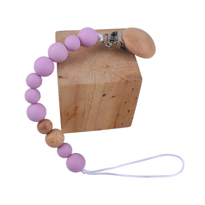 Pacifier Clip Silicone Nipple Chain