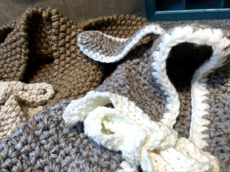 LittleMaylah™ Girls Hats scarf Handmade