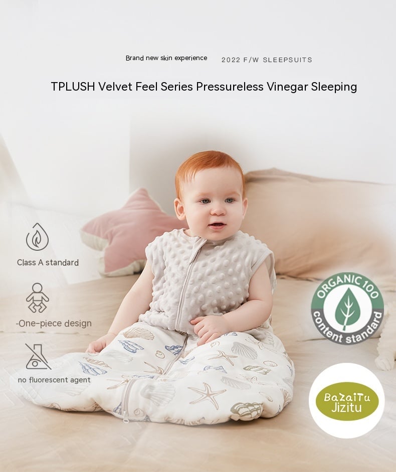 Maisie™ Pure Cotton Newborn Baby Supplies Vest-style Baby Sleeping Bag