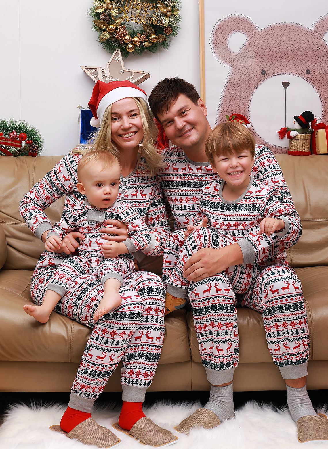 LittleMaylah™ Christmas Family Matching Pajamas