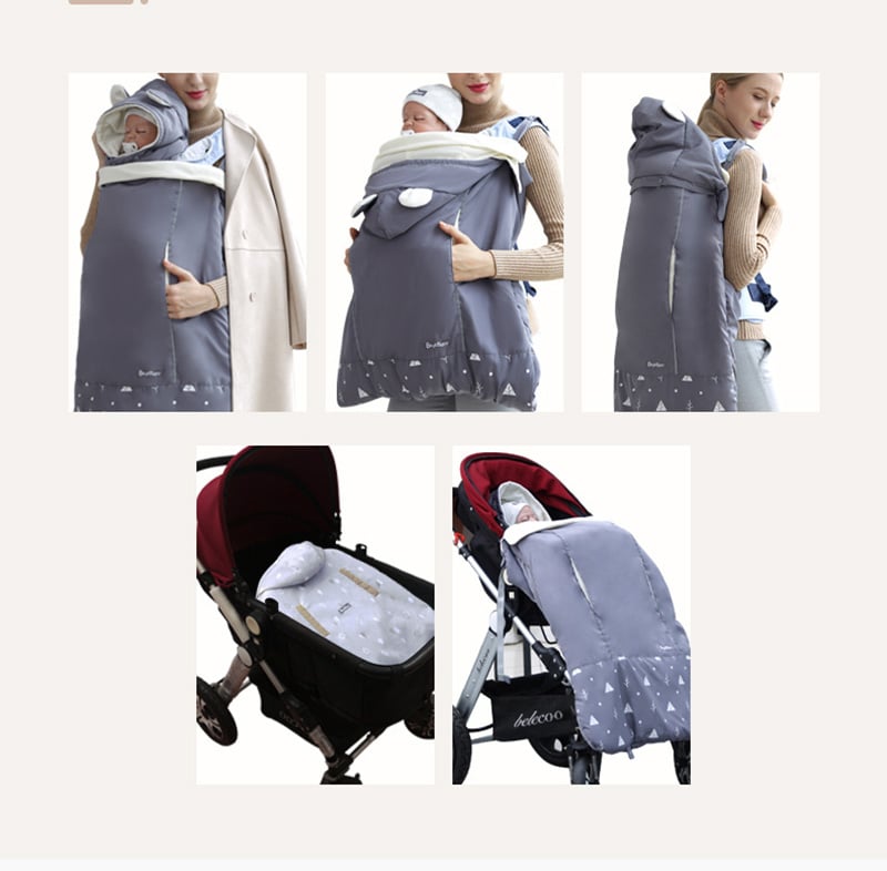 LittleMaylah™ Cozy Quilted Baby Carrier Cover