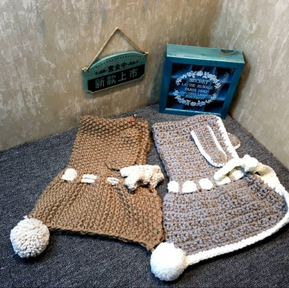 LittleMaylah™ Girls Hats scarf Handmade