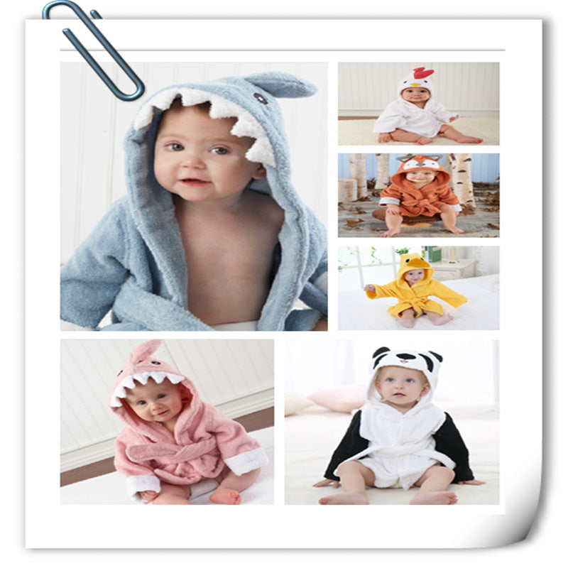 LittleMaylah™ Animal Hooded Bathrobe
