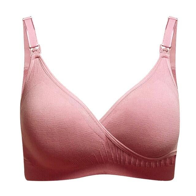 Large Size Front Button Breastfeeding Bra For Pregnant And Lying-In Women