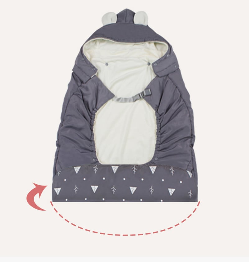 LittleMaylah™ Cozy Quilted Baby Carrier Cover