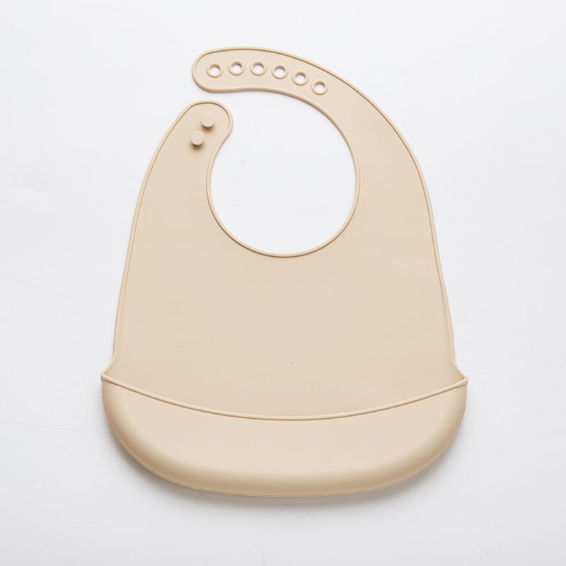LittleMaylah™ Silicone Baby Bib – Waterproof, Oil-Proof & Easy-Clean