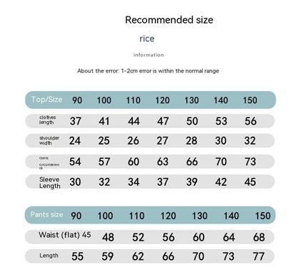 LittleMaylah™ Children's Thermal Underwear Suit Fleece-lined Thickened