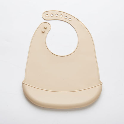 LittleMaylah™ Silicone Baby Bib – Waterproof, Oil-Proof & Easy-Clean