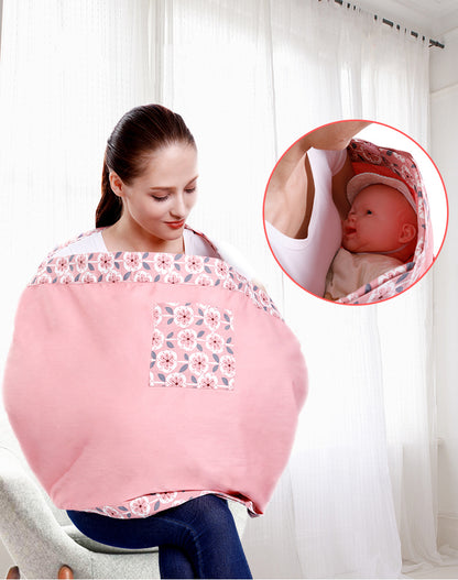 LittleMaylah™ Soft Baby Wrap Carrier – Adjustable Infant Sling & Nursing Cove