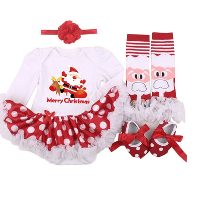 LittleMaylah™ Four-Piece – Baby’s First Christmas