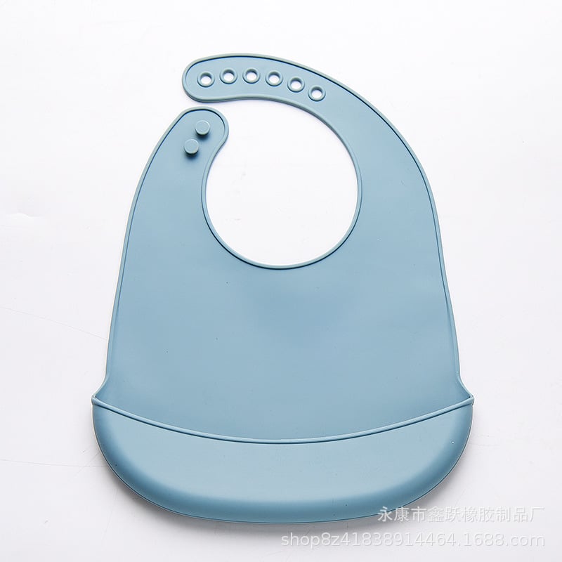 LittleMaylah™ Silicone Baby Bib – Waterproof, Oil-Proof & Easy-Clean