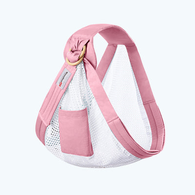 LittleMaylah™ Soft Baby Wrap Carrier – Adjustable Infant Sling & Nursing Cove