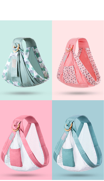 LittleMaylah™ Soft Baby Wrap Carrier – Adjustable Infant Sling & Nursing Cove